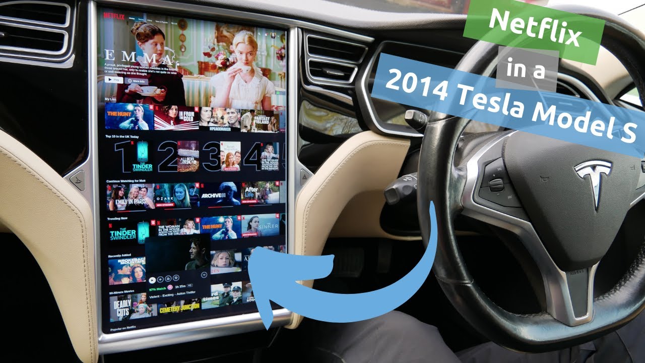 Youtube e Netflix Carplay AI-Box per TESLA
