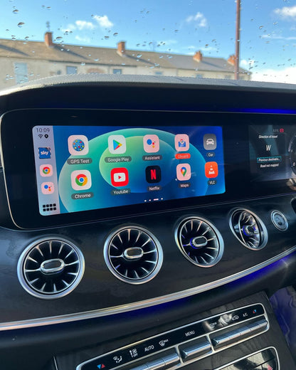 Youtube e Netflix AI-Box per Mercedes