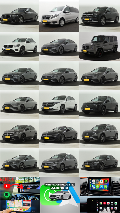 Youtube e Netflix AI-Box per Mercedes