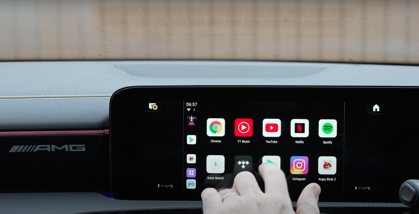 Youtube e Netflix AI-Box per Mercedes