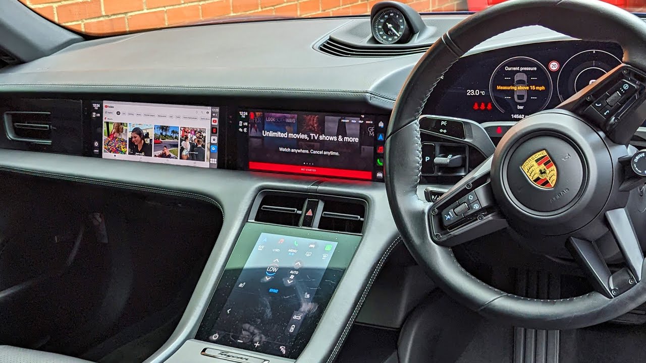 Youtube e Netflix AI-Box per Porsche