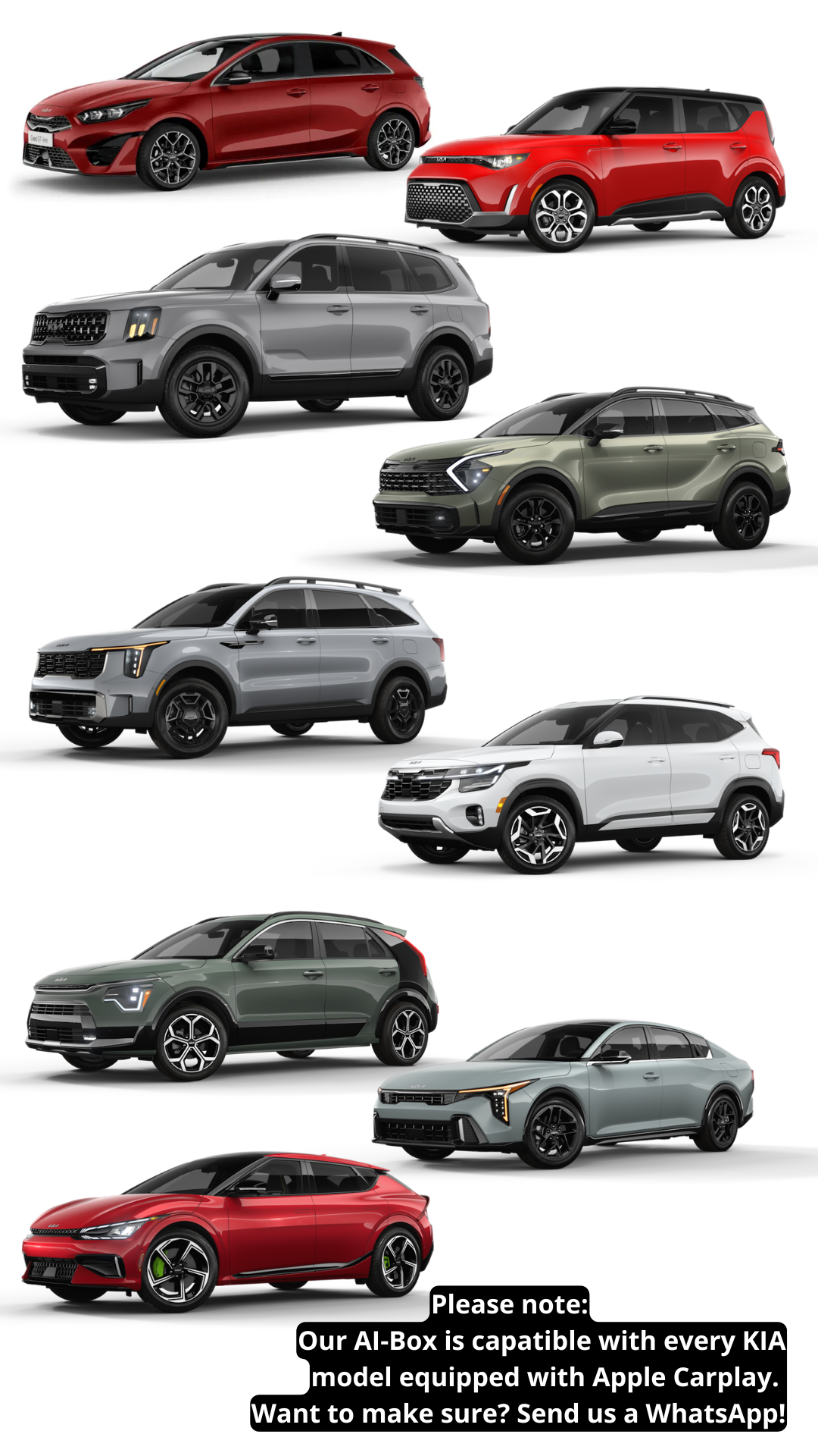 Youtube e Netflix AI-Box per KIA