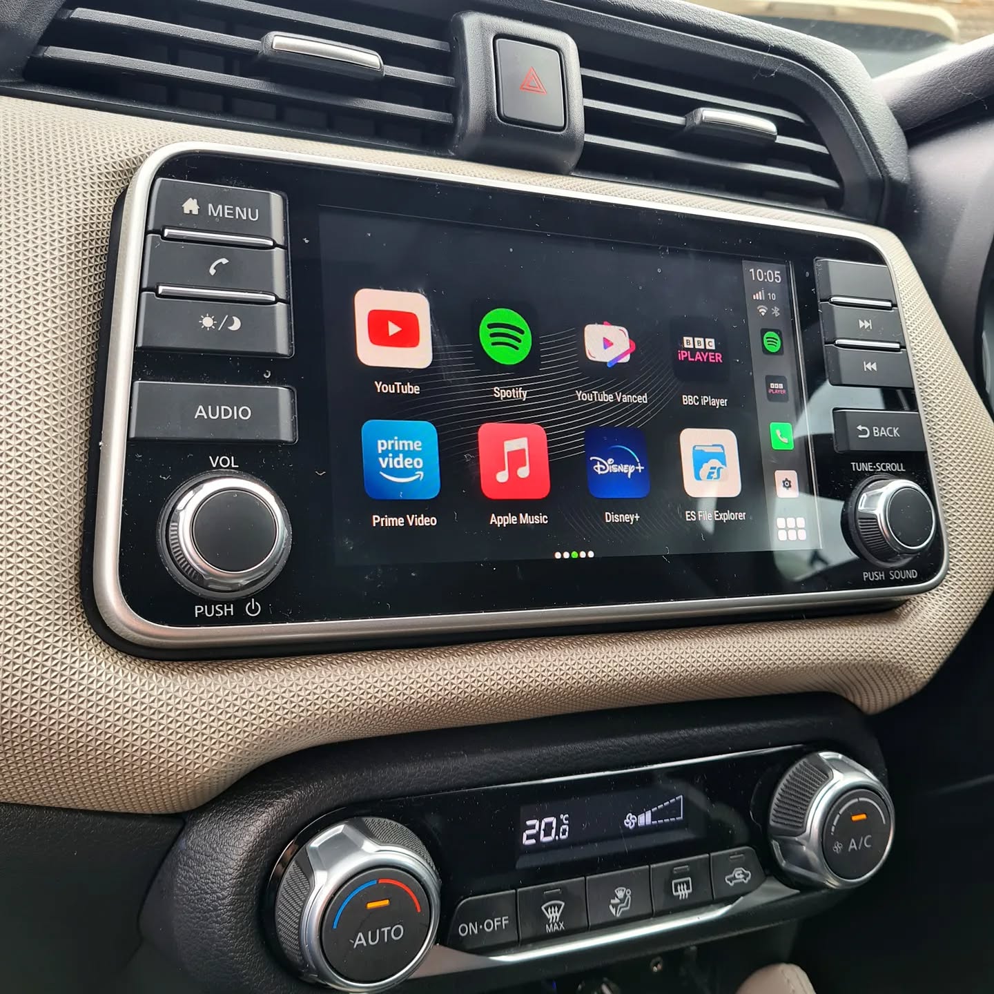 Youtube e Netflix AI-Box per Nissan